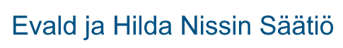 Evald ja Hilda Nissin Säätiö